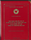 Thực trạng thừa cân, béo phì và một só yếu tố liên quan ở học sinh tại ba trường tiểu học thành phố Thanh Hóa năm 2022. Mã số 8720163